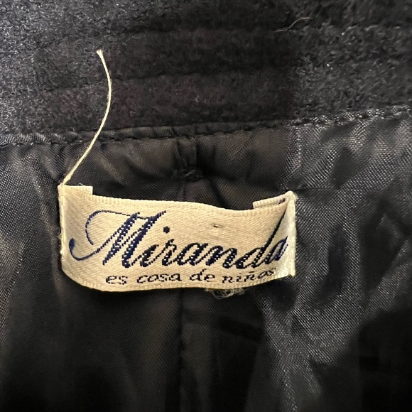 Navy Blue kids cloak by Miranda - Picture 6 of 9